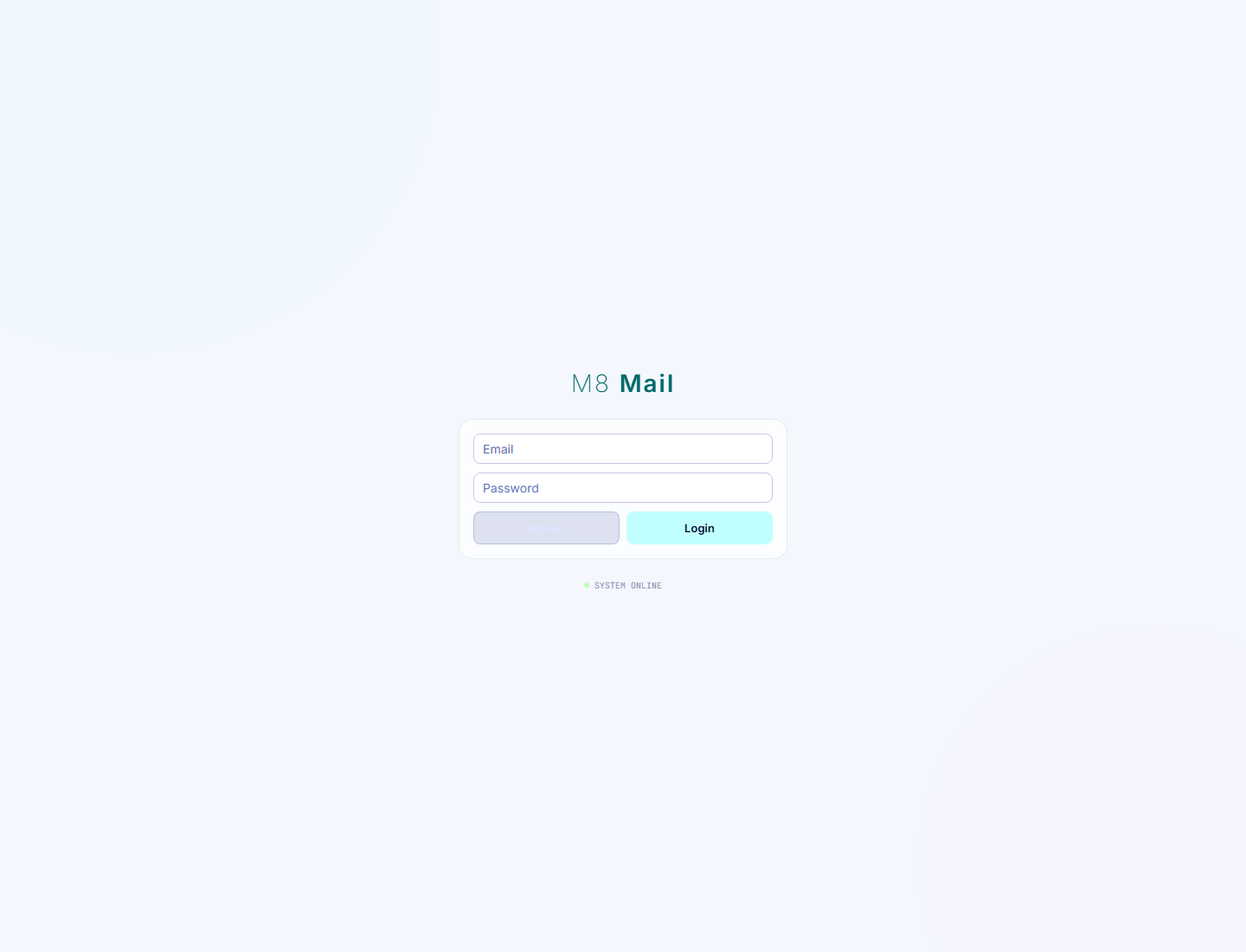 Sanitized CRM and inbox automation login surface